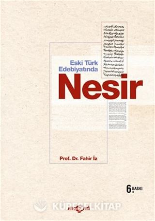 Eski Türk Edebiyatında Nesir