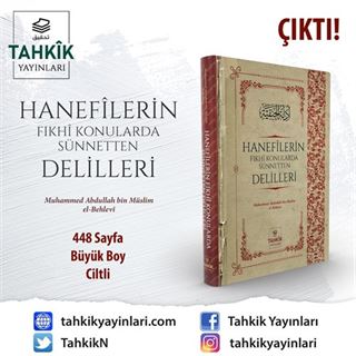 Hanefilerin Fıkhî Konularda Sünnetten Delilleri