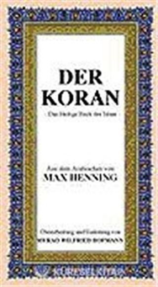 Der Koran (Almanca Orta Boy Karton Kapak)