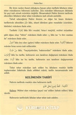 İzhar Mefhumu (Kırık Manalı, Kelime Kelime Tercümeli)