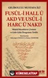 Fusul-i Hall ü Akd ve Usul-i Harc ü Nakd