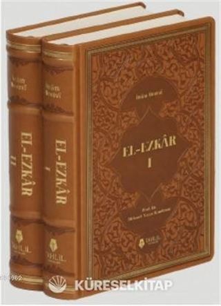 El-Ezkar (2 Cilt Takım) (Deri Ciltli)