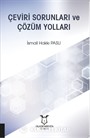 Çeviri Sorunları ve Çözüm Yolları