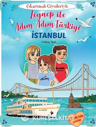 Zeynep İle Adım Adım Türkiye - İstanbul / Çıkartmalı Giysileriyle