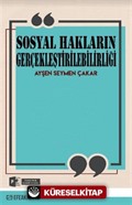 Sosyal Hakların Gerçekleştirilebilirliği