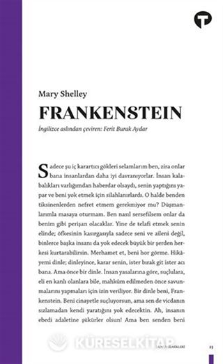 Frankenstein ya da Modern Prometheus