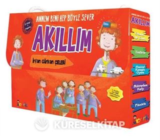 Akıllım Serisi 10 Kitap+Boyama