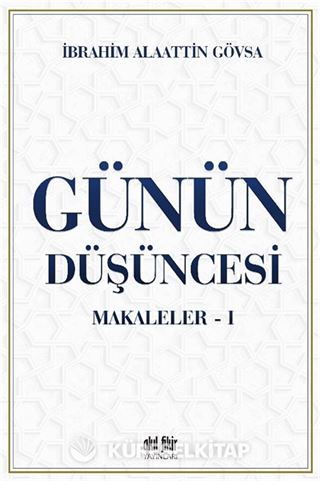 Günün Düşüncesi / Makaleler 1