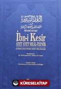 Muhtasar İbni Kesir Âyet Âyet Meal Tefsir (Rahle Boy - Lüks Deri Ciltli )