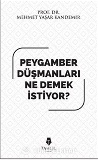 Peygamber Düşmanları Ne Demek İstiyor?