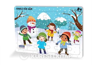 Karlı Bir Gün (Eğlenceli Puzzle 4)