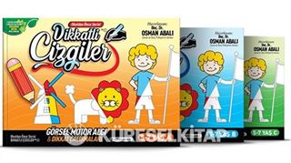 Okuldan Önce Serisi Dikkatli Çizgiler (3 Kitap) (5-7 Yaş)