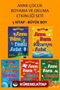 Anne-Çocuk Boyama ve Okuma Etkinliği Seti (5 Kitap)