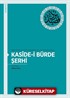 Berlin Devlet Kütüphanesi HS. OR. 5151'de Kayıtlı Kaside-i Bürde Şerhi