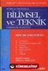 Türkçe - İngilizce Bilimsel ve Teknik Terimler Sözlüğü