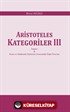 Aristoteles Kategoriler III