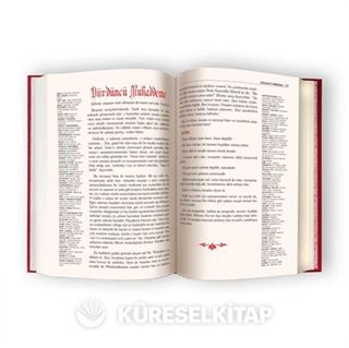 Muhakemat (Yeni Tanzim, Büyük Boy, Lügatçeli, İndexli) (Kod: 7617)