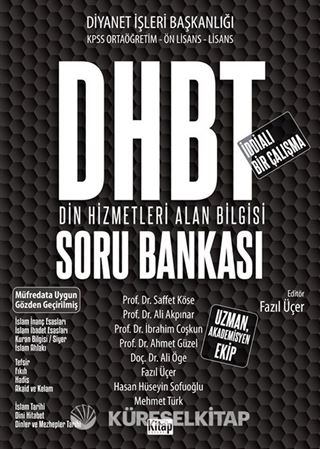DHBT Din Hizmetleri Alan Bilgisi Soru Bankası