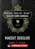 Maksut Dersleri (Kırık Mana - Geniş İzah - Şemalar İlaller Soru Bankası )