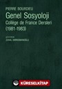 Genel Sosyoloji: Collège de France Dersleri (1981-1983)