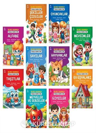 Bilmece Boyamaca (10 Kitap)