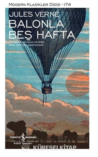 Balonla Beş Hafta (Ciltli)