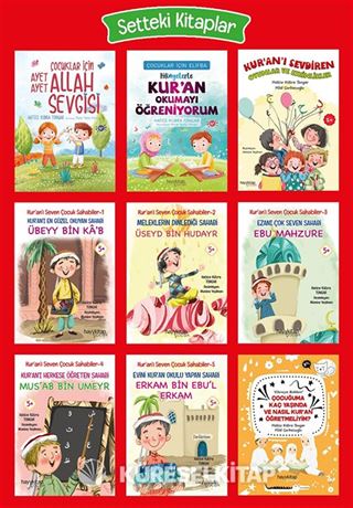 Kur'an'ı Seven Çocuklar 9'lu Set