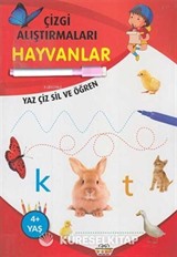 Çizgi Alıştırmaları - Hayvanlar