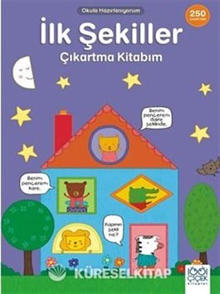 İlk Şekiller Çıkartma Kitabım- 250 Çıkartma