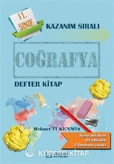 11.Sınıf Coğrafya Kazanım Sıralı Defter Kitap