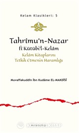 Tahrîmu'n-Nazar fî Kütübi'l-Kelam