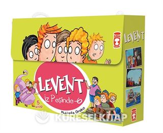 Levent İz Peşinde 6 Set (5 Kitap)