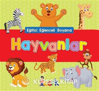 Hayvanlar / Eğitici Eğlenceli Boyama
