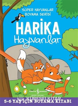 Harika Hayvanlar / Süper Hayvanlar Boyama Serisi