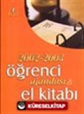 2002-2003 Öğrenci Ajandası El Kitabı