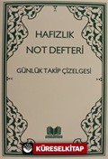 Hafızlık Not Defteri Günlük Takip Çizelgesi