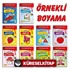 Örnekli Boyama Dizisi Renkli (10 Kitap Set)
