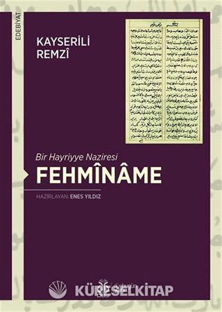 Bir Hayriyye Naziresi Fehmîname