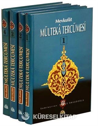 Mevkufat Mülteka Tercümesi (4 Cilt İthal Kağıt )