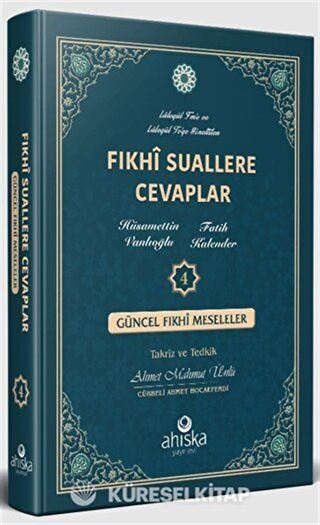 Fıkhi Suallere Cevaplar 4. Cilt