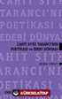 Cahit Sıtkı Tarancı'nın Poetikası ve Edebi Dünyası