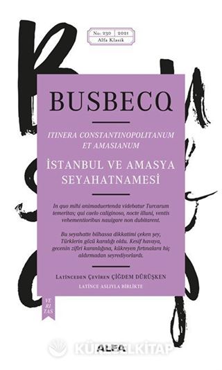 İstanbul ve Amasya Seyahatnamesi (Ciltli)
