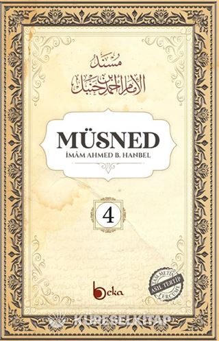 Müsned (4. Cilt- Arapça Metinsiz)