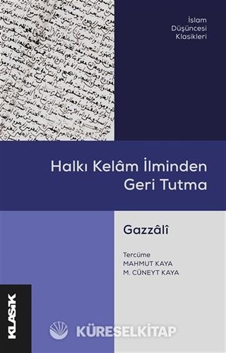 Halkı Kelam İlminden Geri Tutma