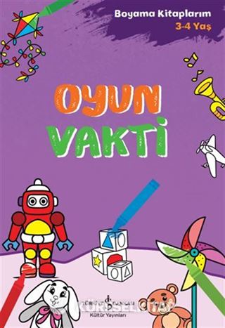 Oyun Vakti Boyama Kitaplarım 3-4 Yaş