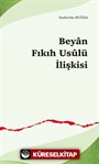 Beyan-Fıkıh Usûlü İlişkisi