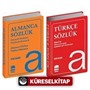 Almanca-Türkçe Sözlük ve Türkçe Sözlük (2 Kitap Set Biala Kapak)