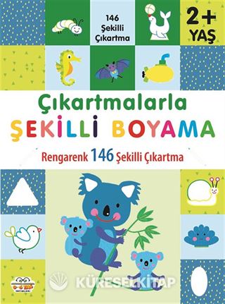 Çıkartmalarla Şekilli Boyama 2 Yaş Üstü