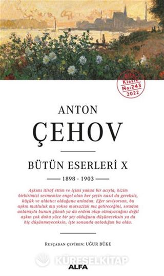 Anton Çehov Bütün Eserleri X 1898-1903