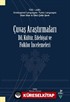 Çuvaş Araştırmaları: Dil, Kültür, Edebiyat ve Folklor İncelemeleri